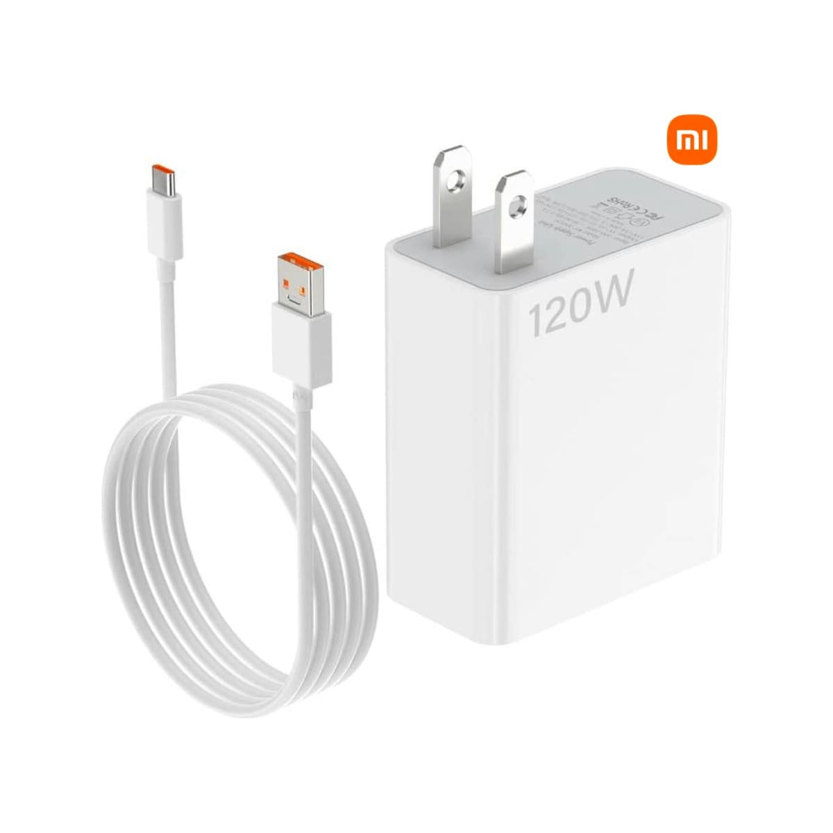 Cargador Tipo C 120W Carga Rápida