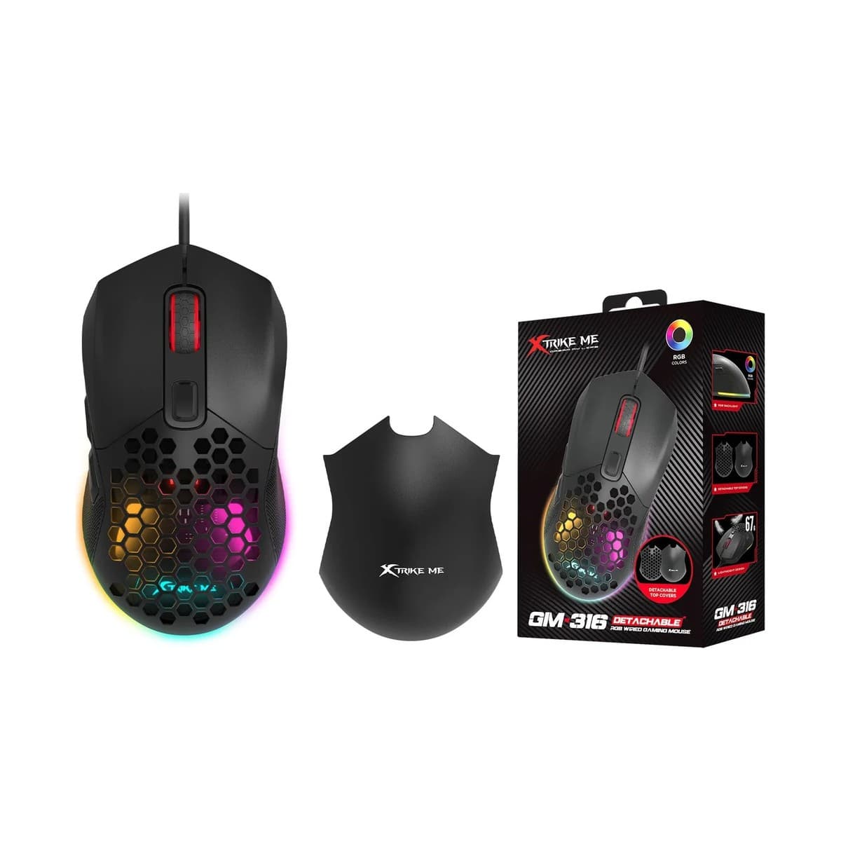 Mouse Gamer Xtrike Me GM-316